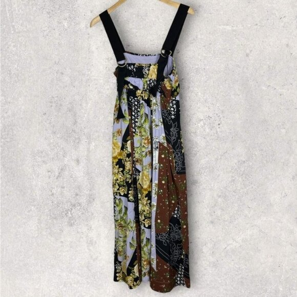 Anthropologie Maeve Floral Maxi Dress Bohemian Patchwork Size XS Petite Boho - Picture 5 of 12
